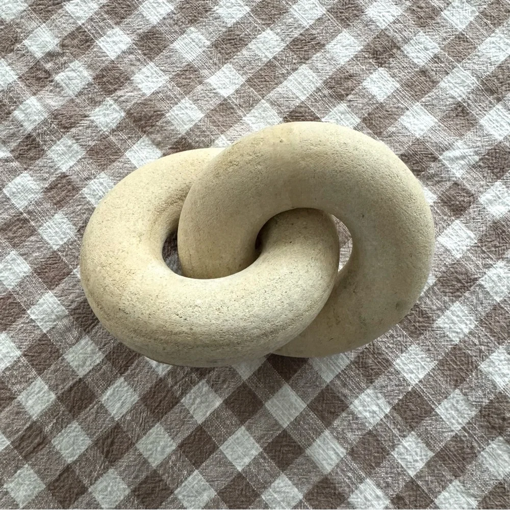 Studio McGee Target Threshold Limestone Knot Decor